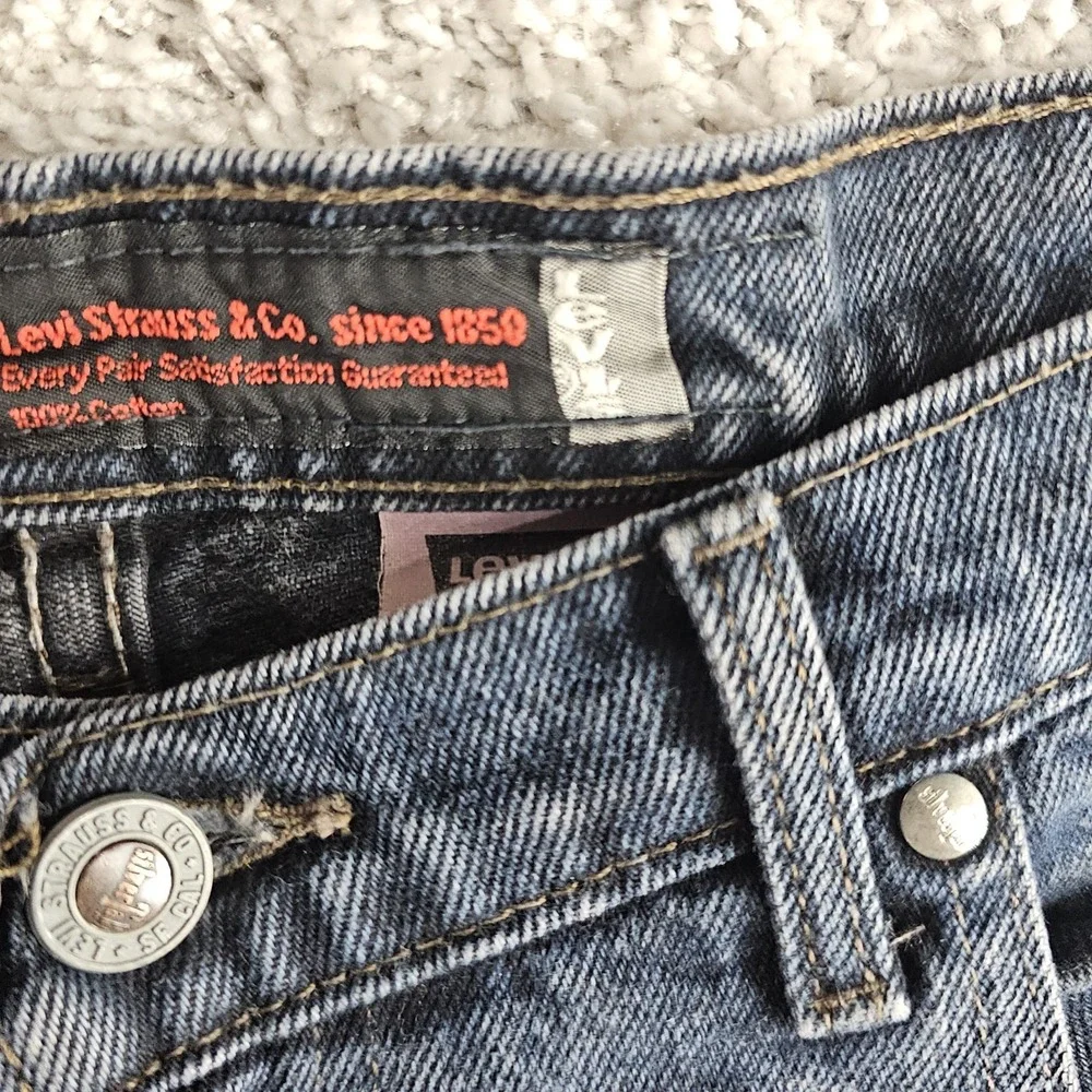 Vintage Levi's Silvertab Loose Tapered Leg Dark Wash Jeans 36x34 (34x33.5)